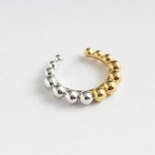 LISRIQUE/bubble バイカラーイヤーカフ